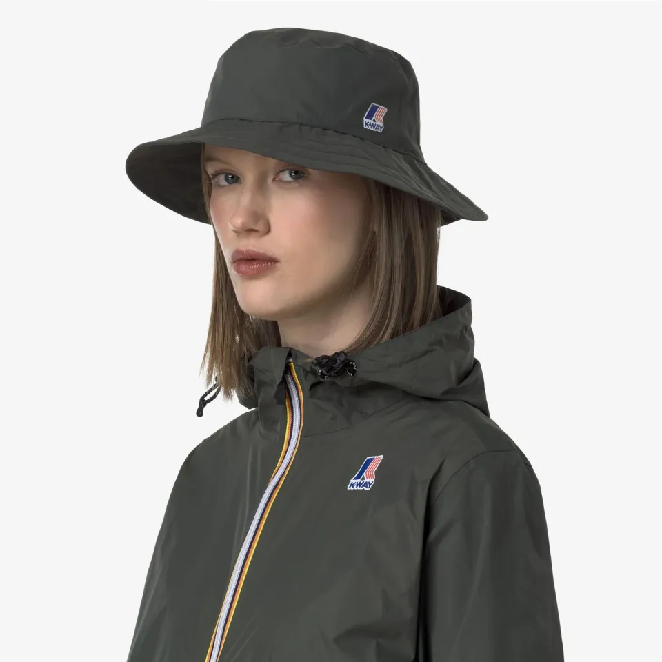 K-Way Le Vrai 4.0 Maylis palarie bucket verde inchis