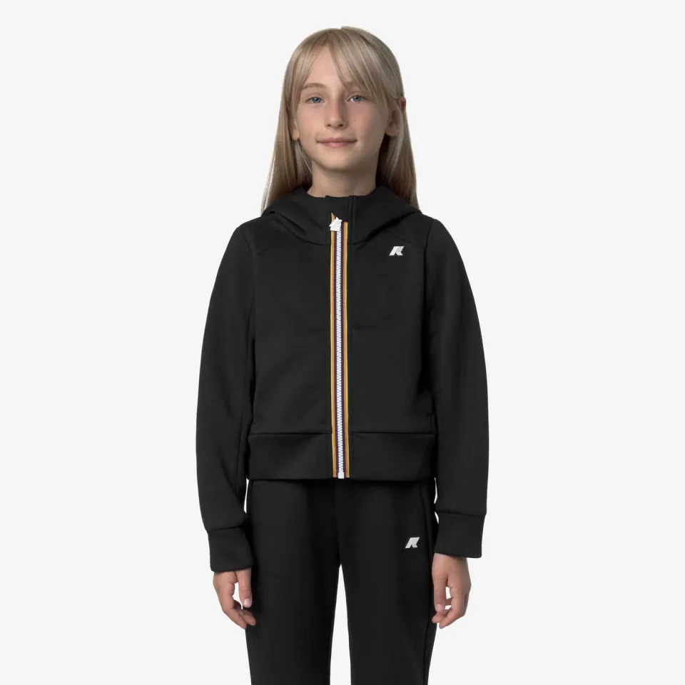 K-Way Divine Light Spacer hanorac fete negru stretch