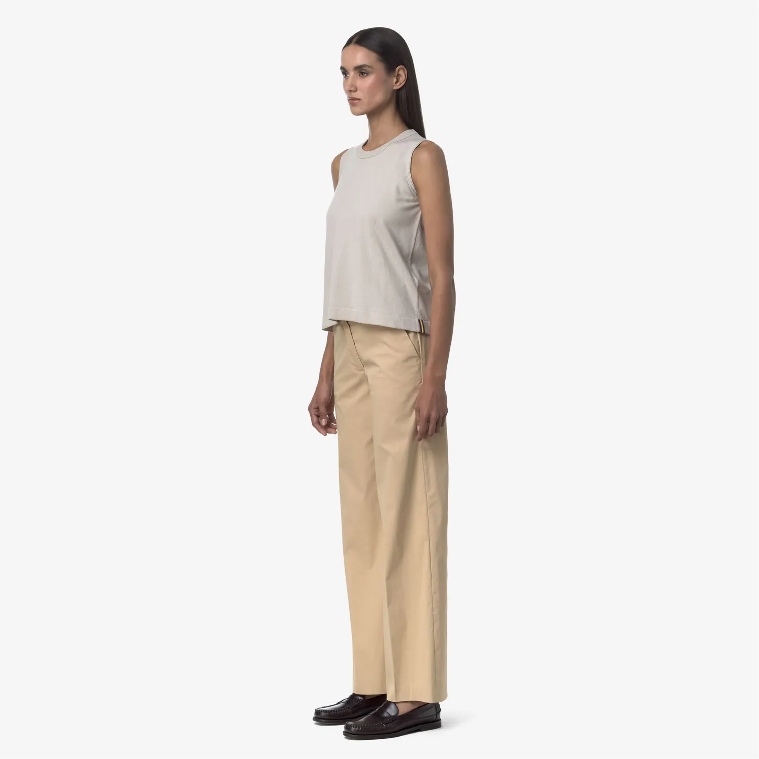 K-Way Tya Twill Tech K61367W pantaloni dama bej