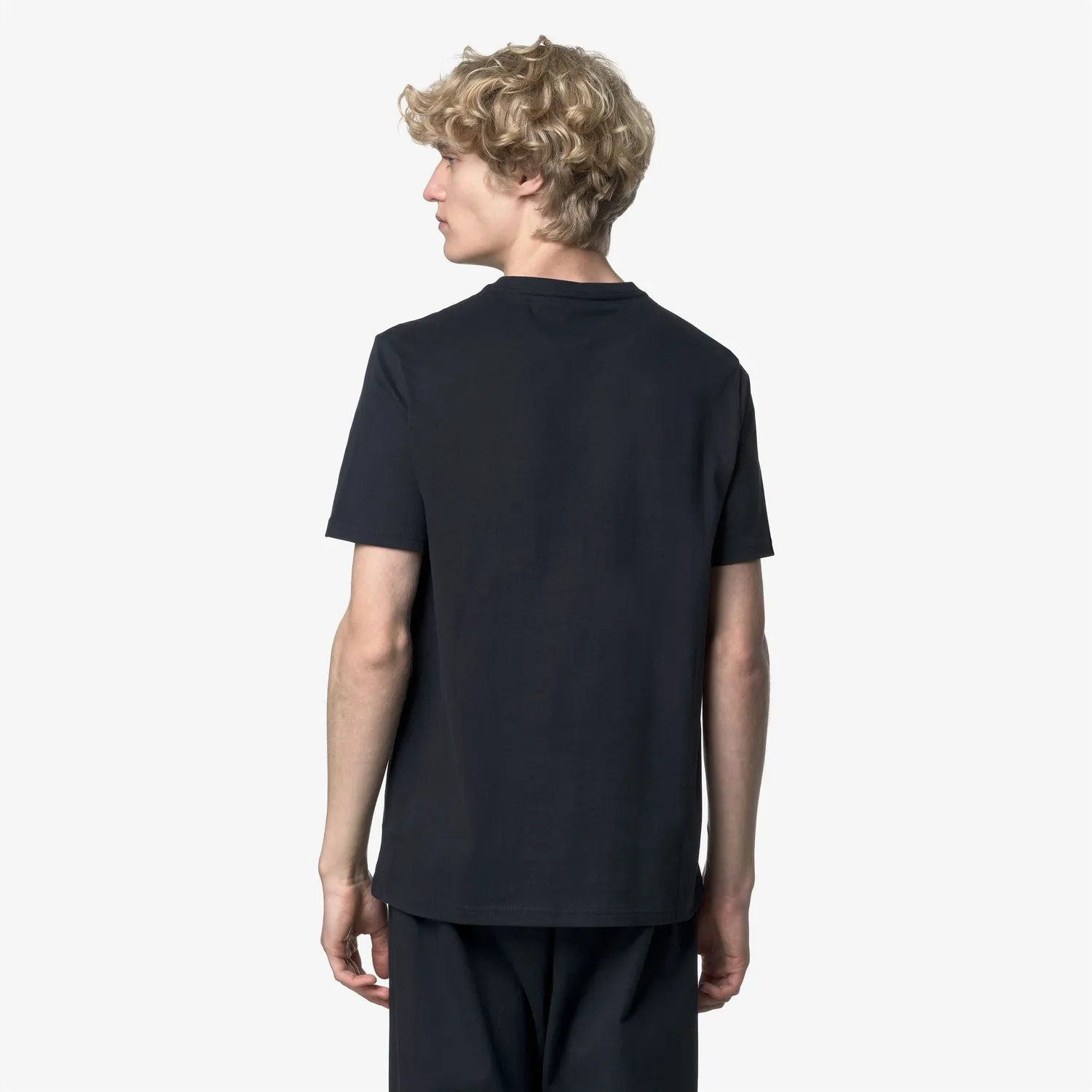 K-Way Odom K3136RW tricou barbati albastru bumbac