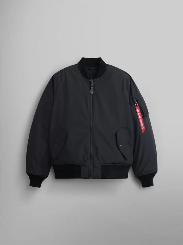 Alpha Industries MA-1 Reversible Onion Quilted geaca bomber negru rezistenta