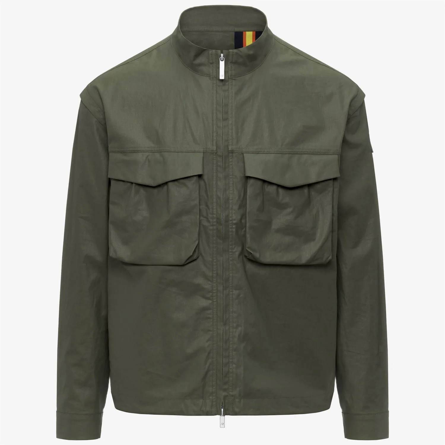 K-Way Orian Natural Blend geaca barbati verde cerata