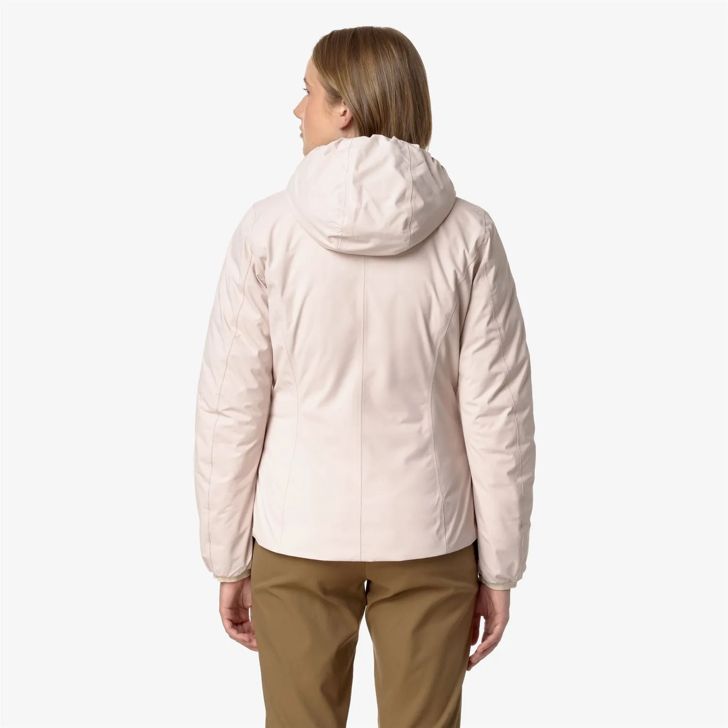 K-Way Lily St Thermo Double geaca roz reversibila calduroasa
