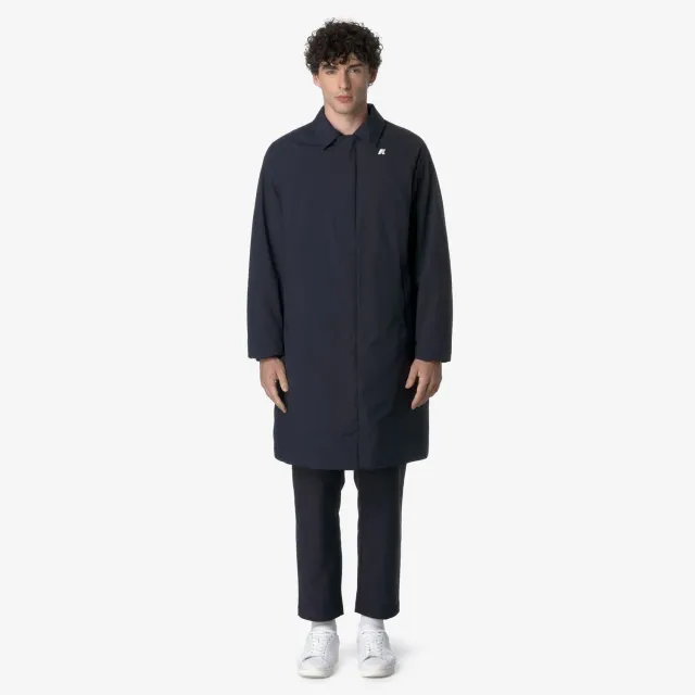 K-Way Montague Warm Ottoman palton barbati blue depth