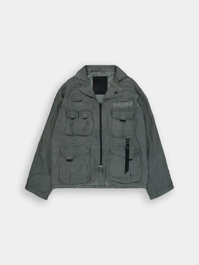 Alpha Industries Recn Multi Pocket sacou charcoal bumbac
