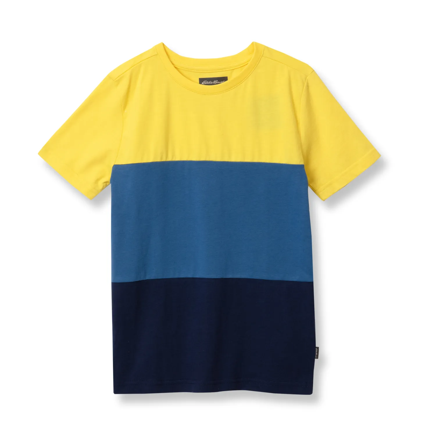 Eddie Bauer Colorblock tricou băieți NAVY BLUE