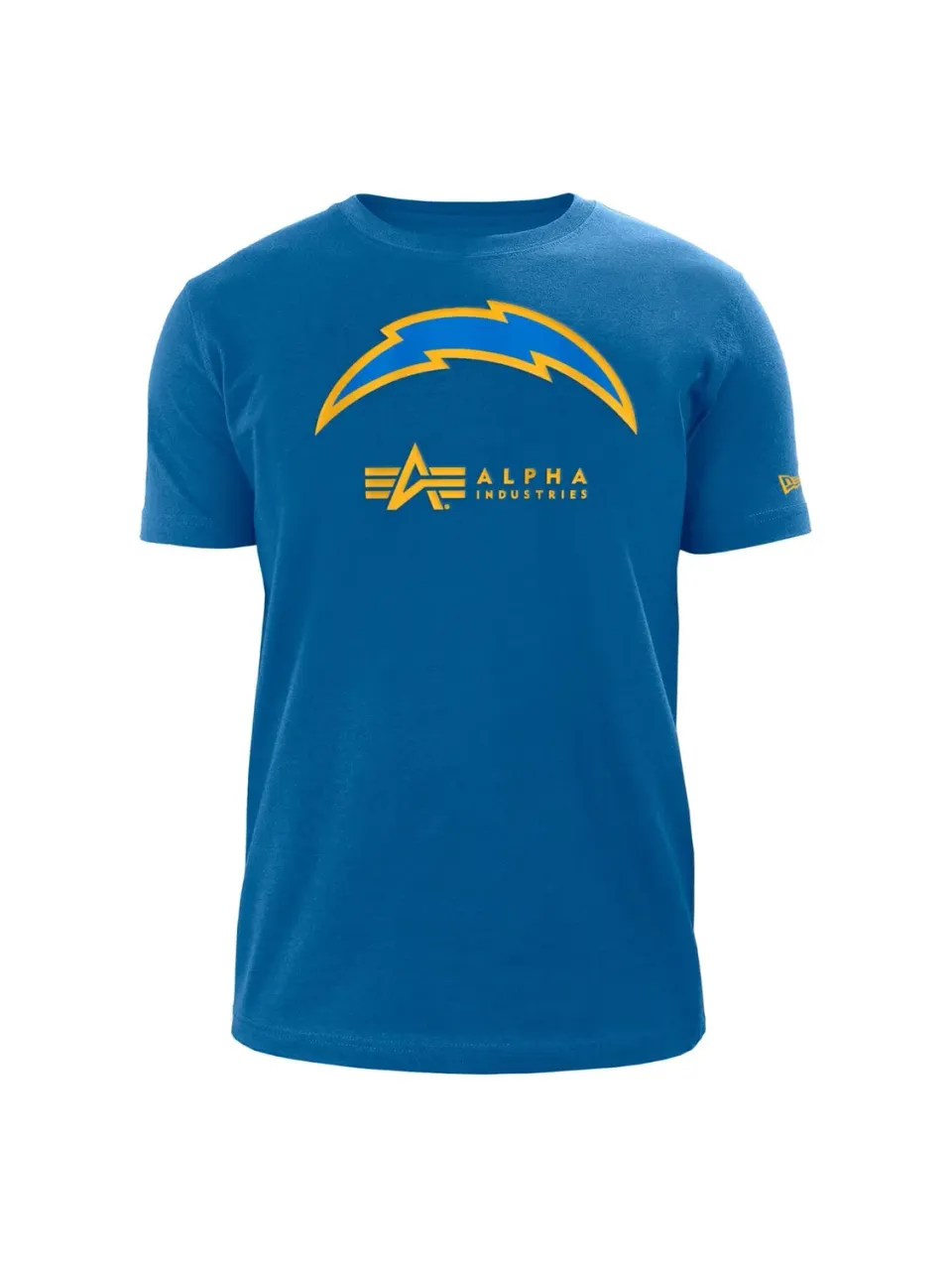 Alpha Industries Chargers New Era tricou albastru bumbac