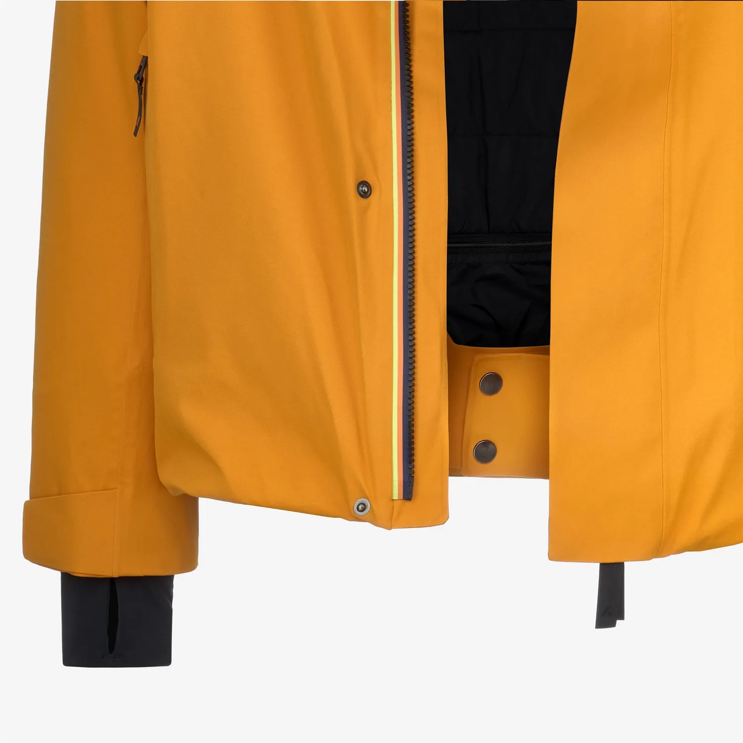 K-Way Malamot Microtwill geacă ski galben Inca ultra-caldă