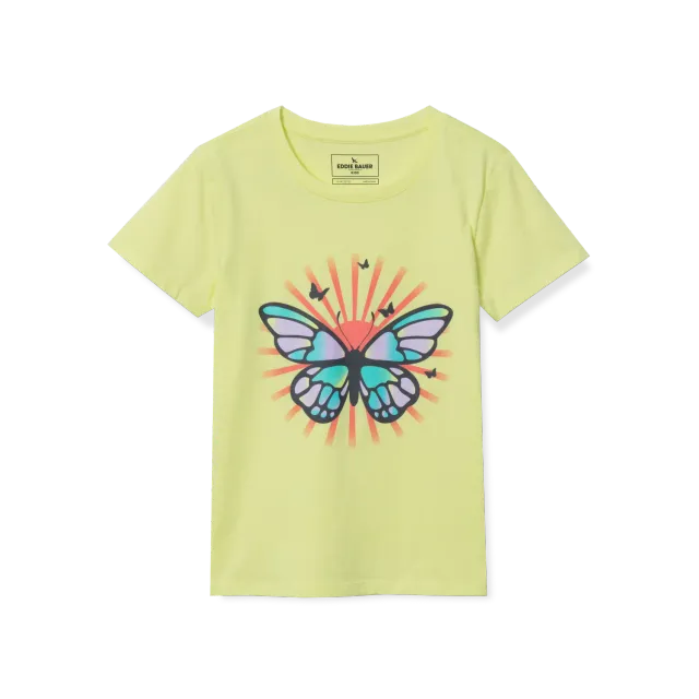 Eddie Bauer Graphic tricou fete Sunny Lime 10-12 ani