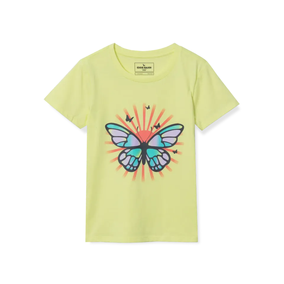 Eddie Bauer Graphic tricou fete Sunny Lime 10-12 ani