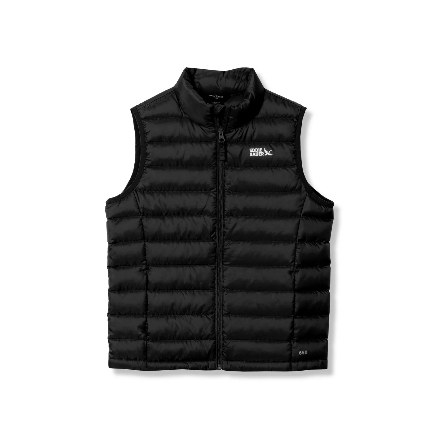 Eddie Bauer CirrusLite vestă copii neagră puf 650