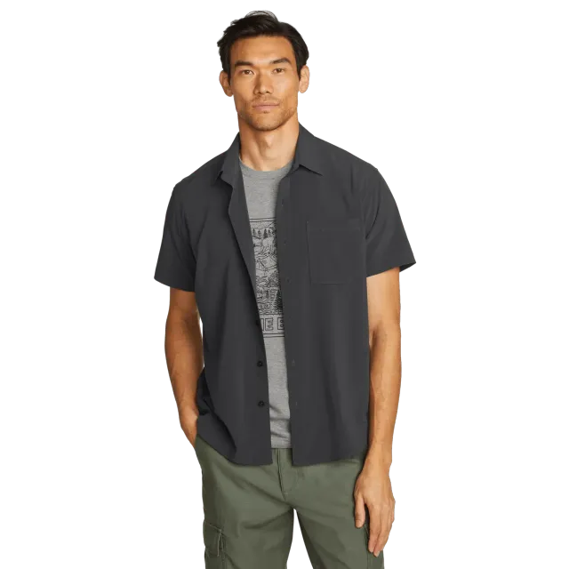 Eddie Bauer Departure camasa barbati cu buzunar verde