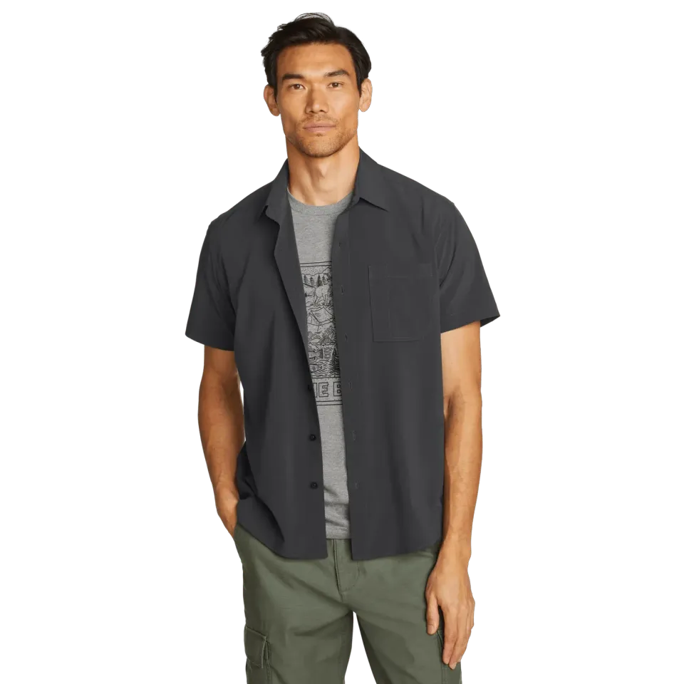 Eddie Bauer Departure camasa barbati cu buzunar verde
