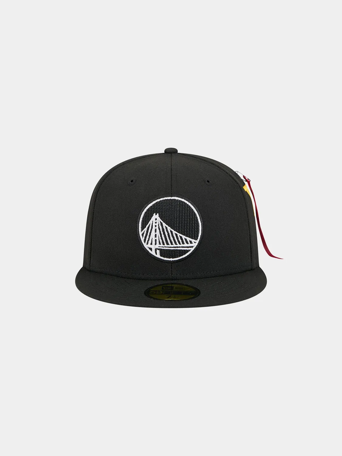 Alpha Industries Golden State Warriors 59Fifty șapcă neagră fixă