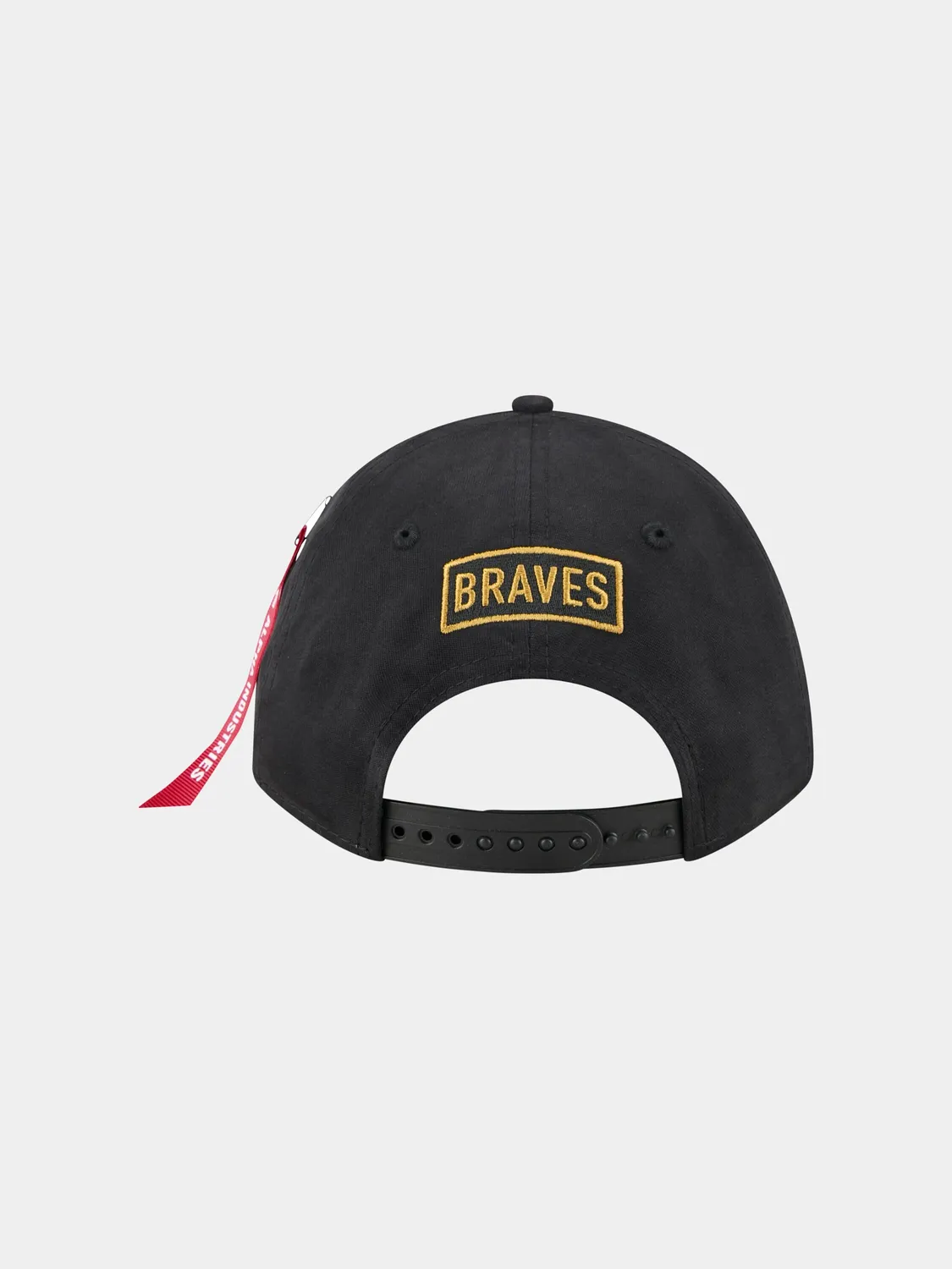 Alpha Industries Atlanta Braves sapca neagra reglabila