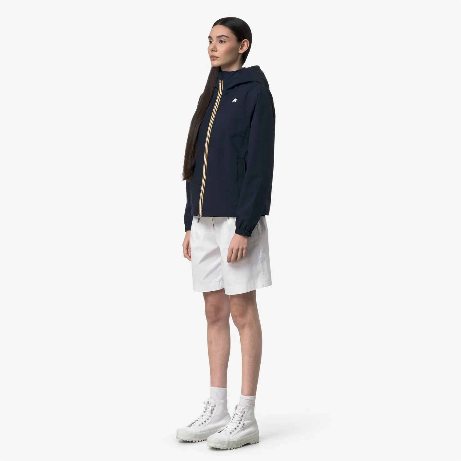 K-Way Lil 2.0 Stretch Poly Jersey geaca dama Blue Depth