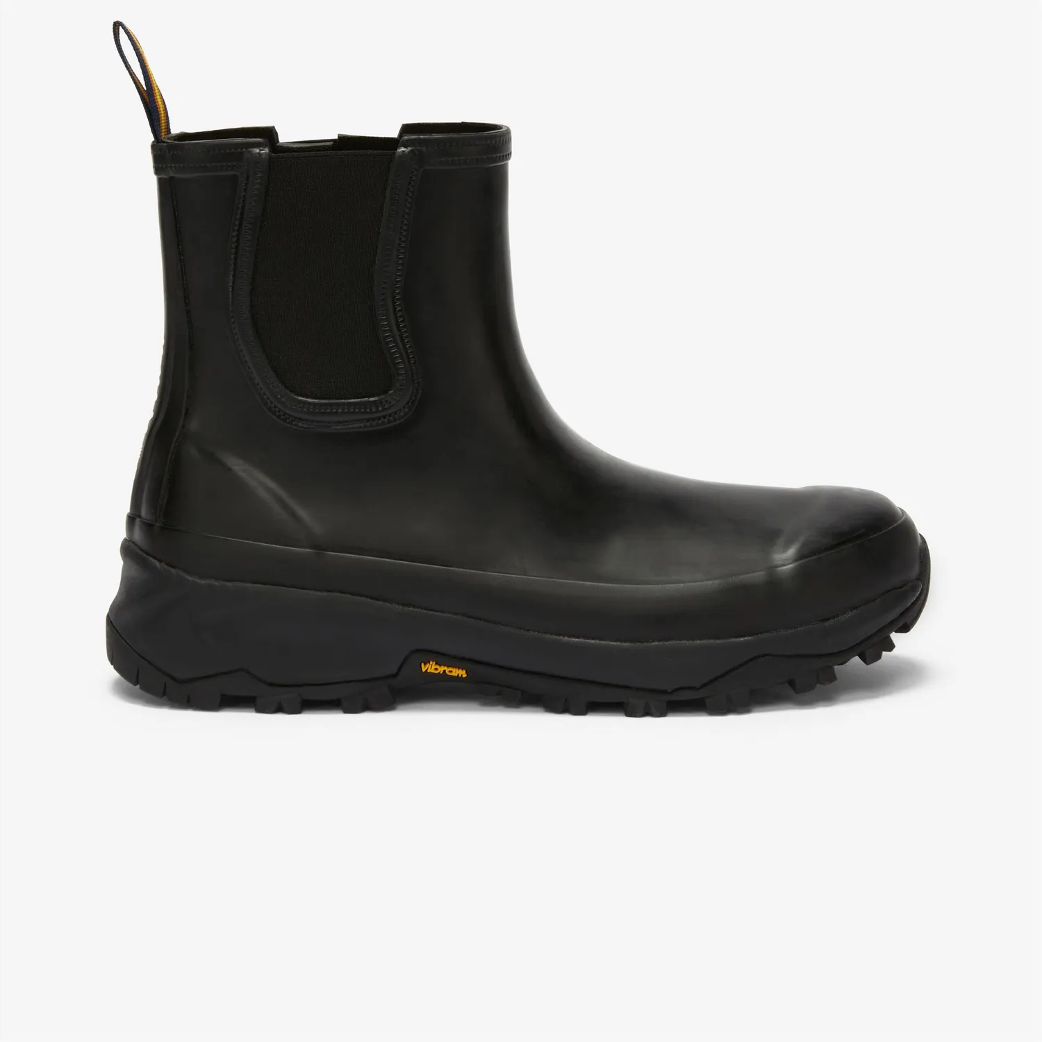 K-Way Raimond cizme ploaie negre cu Vibram