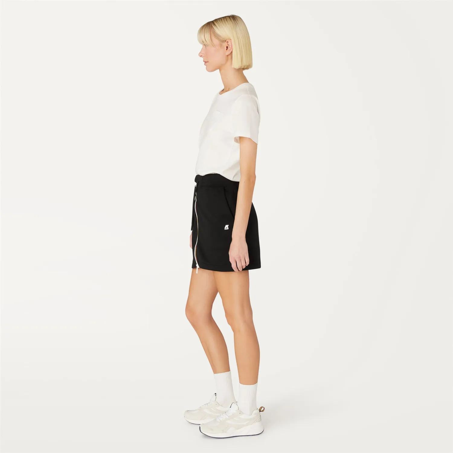 K-Way Josette Light Spacer fusta neagra scurta