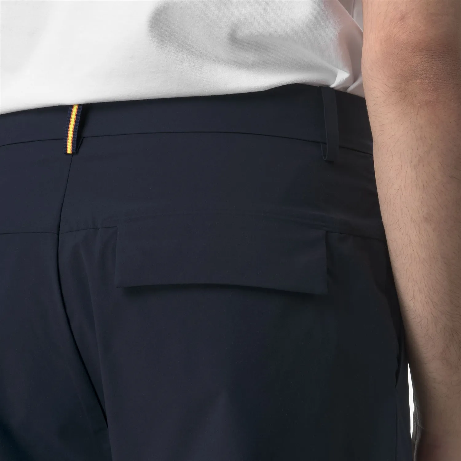K-Way Elia Tech PL pantaloni chino barbati albastri
