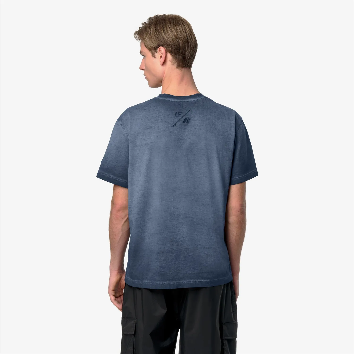 K-Way Leo LF tricou barbati albastru bumbac