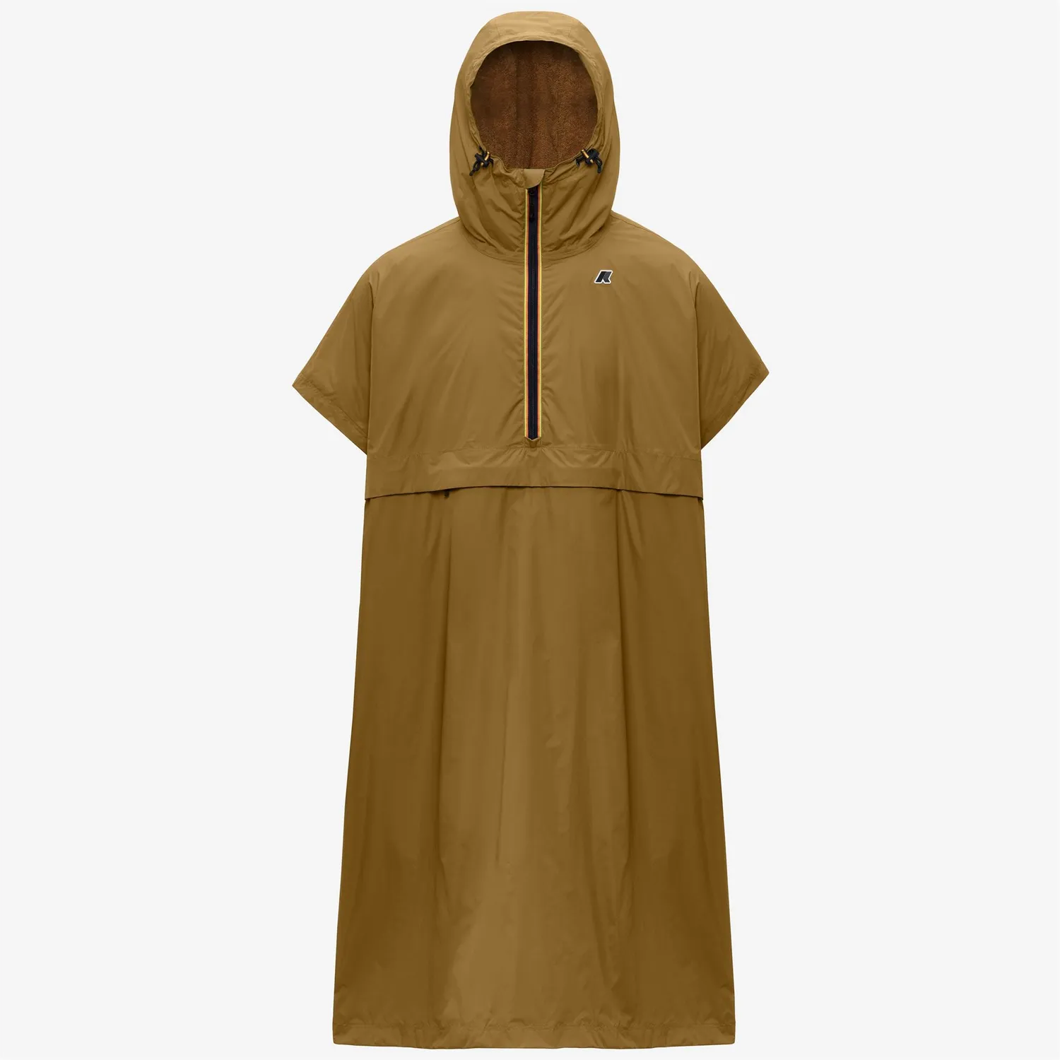 K-Way Hendaye poncho Brown Bistre impermeabil L