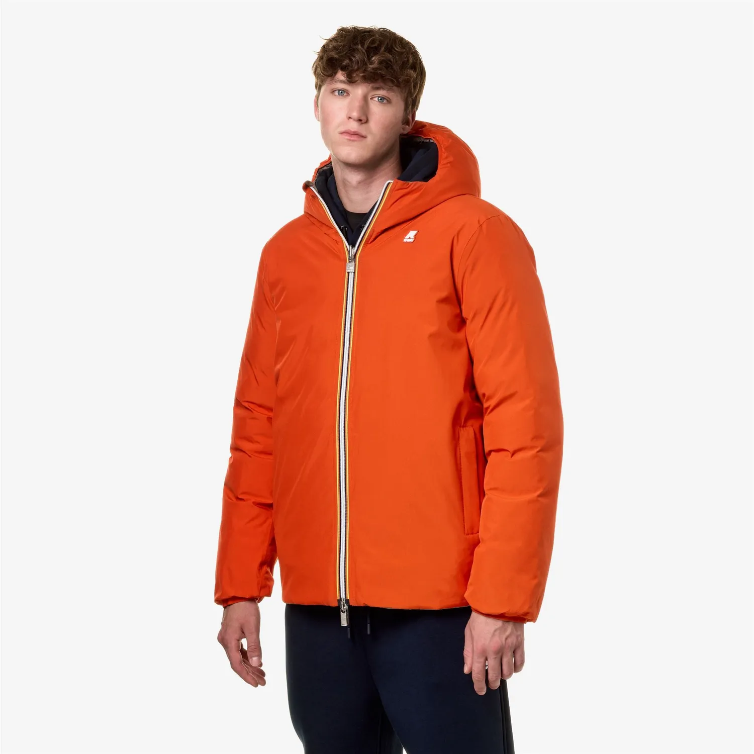 K-Way Jack St Thermo Double geaca barbati portocaliu iarna