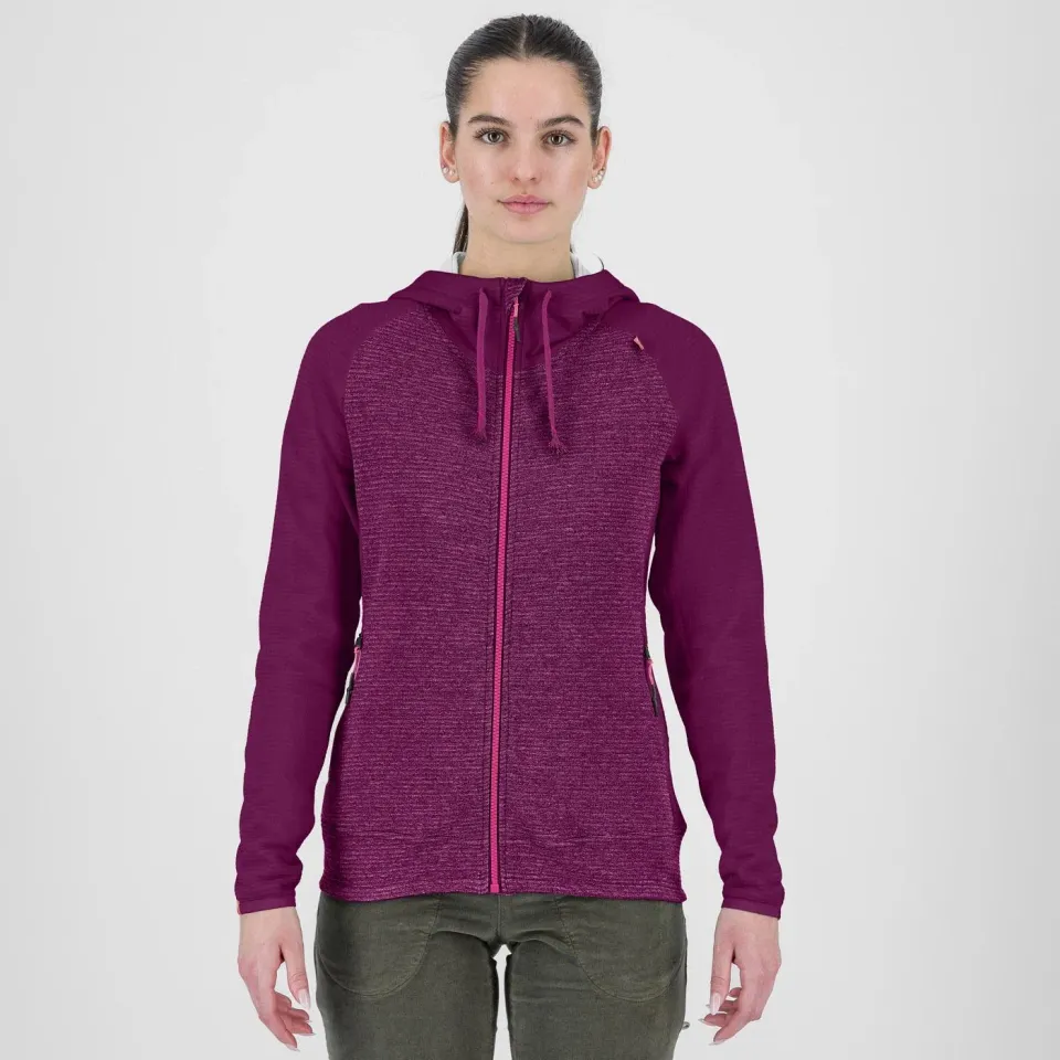 Karpos Camoscio W Full Zip Hood hanorac glugă călduros