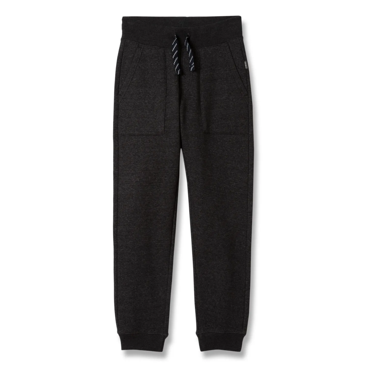 Eddie Bauer Camp Fleece pantaloni jogger baieti BLACK bumbac