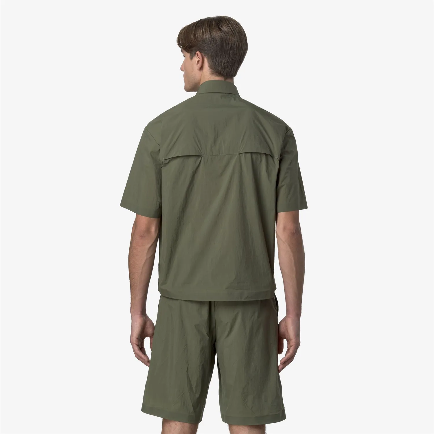 K-Way Licon cămașă bărbați verde ultralight UV