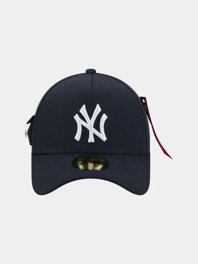 Alpha Industries Yankees 59Forty sapca bleumarin A-Frame