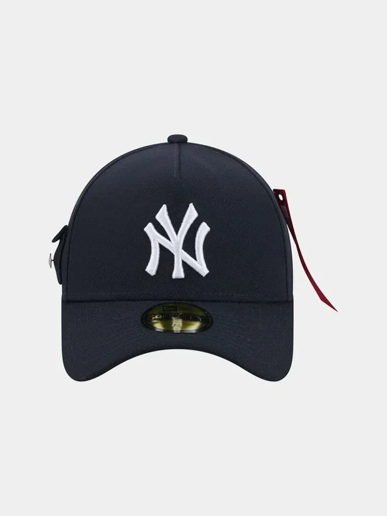 Alpha Industries Yankees 59Forty sapca bleumarin A-Frame