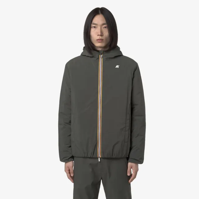 K-Way Jack Plain Warm geaca barbati verde calduroasa