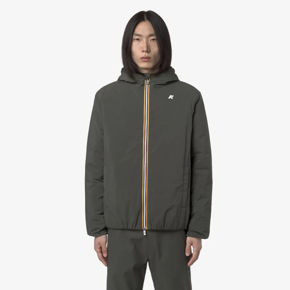 K-Way Jack Plain Warm geaca barbati verde calduroasa