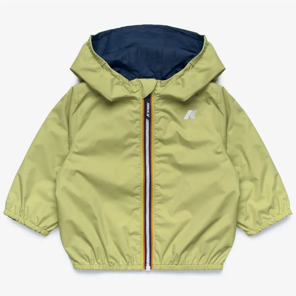 K-Way Jake K2123IW geaca bebelusi verde reversibila mini