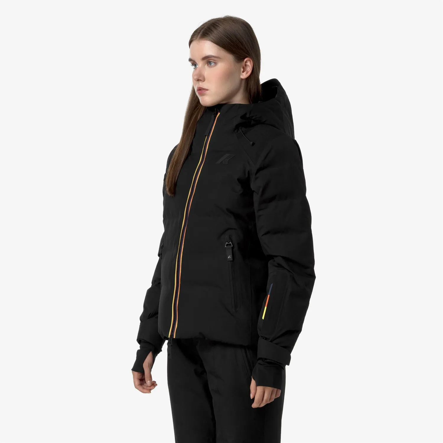 K-Way Tueda geaca dama neagra schi ultra-calduroasa