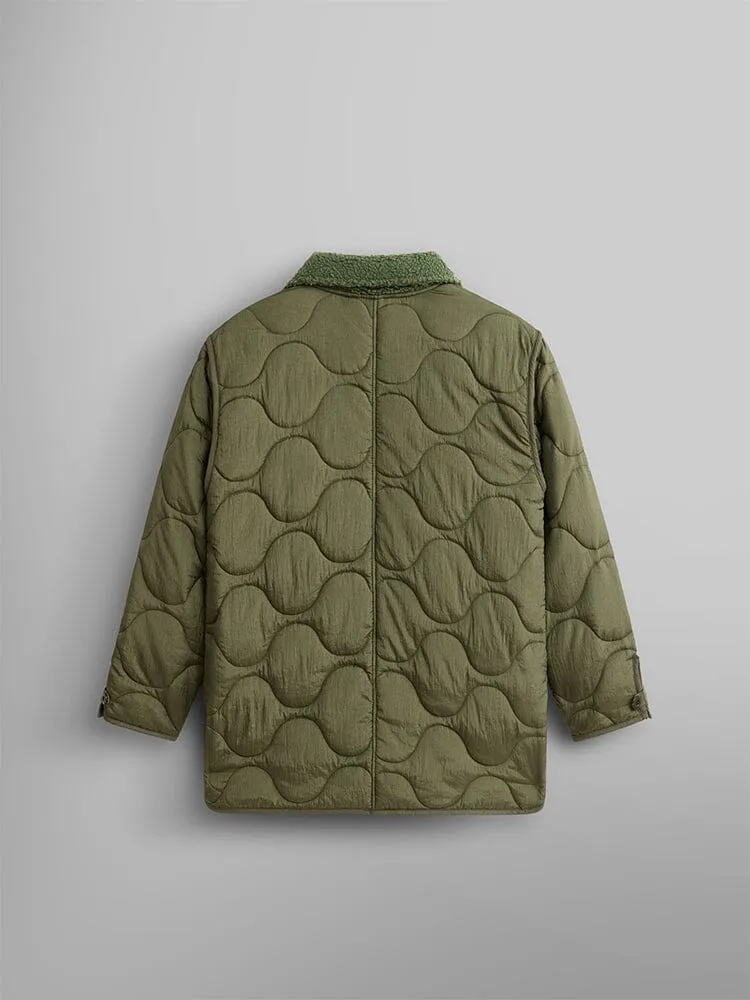 Alpha Industries Liner geaca dama verde matlasata