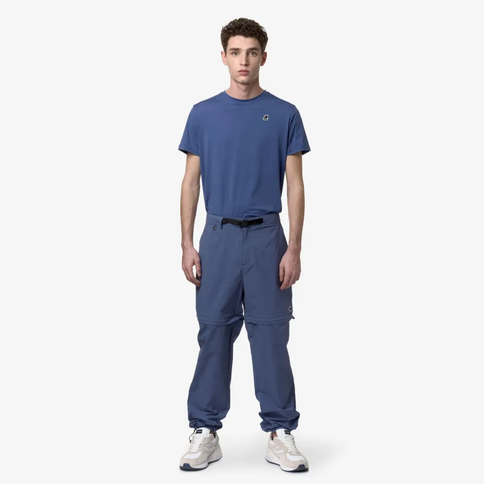 K-Way Sepaux pantaloni cargo barbati albastru 2 in 1