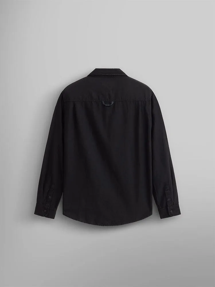 Alpha Industries Multi Pocket camasa neagra bumbac