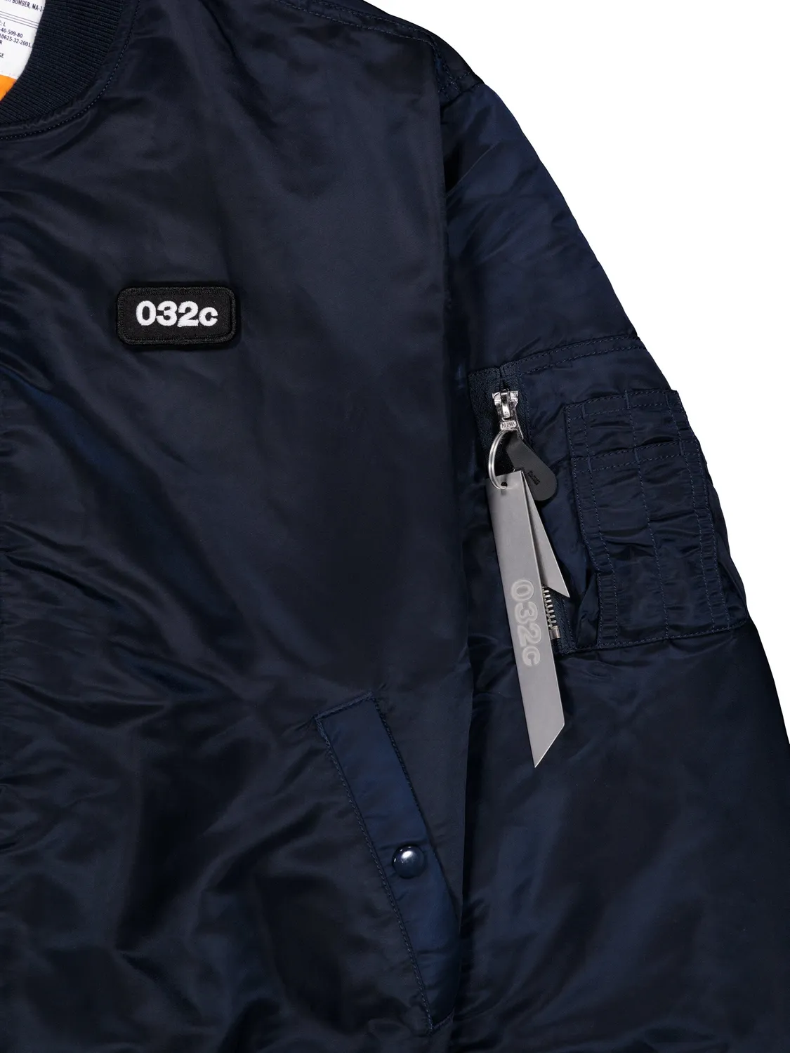 Alpha Industries x 032C Flight geacă bomber albastru Replica Blue