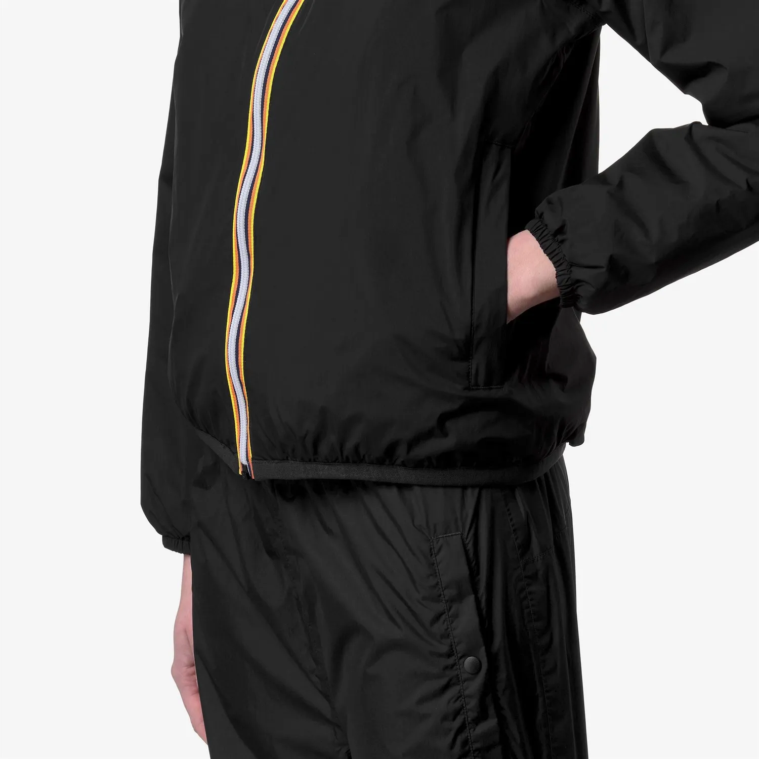 K-Way Claudette Warm geaca dama neagra impermeabila