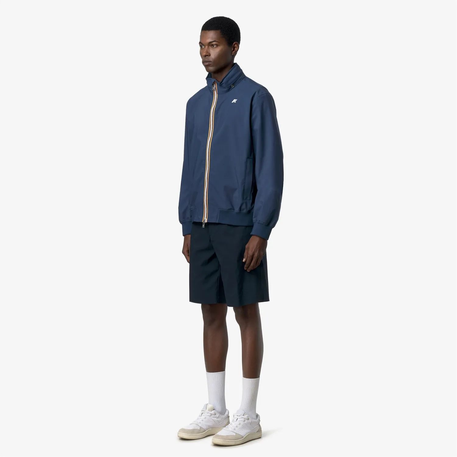 K-Way Arsene Stretch Dot geaca barbati albastru slim