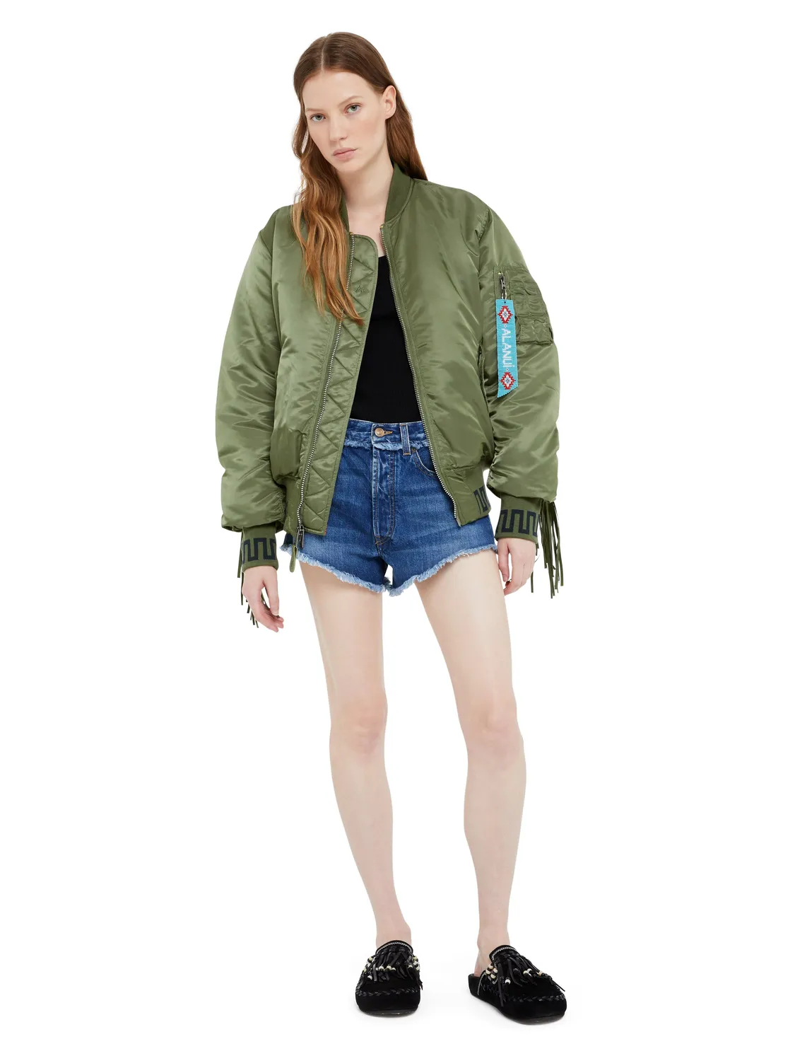 Alpha Industries Alanui MA-1 geaca bomber sage