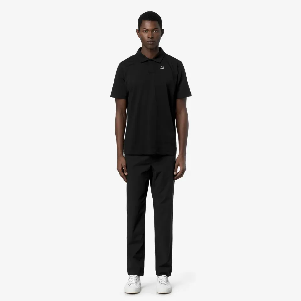 K-Way Merager Travel pantaloni unisex Black Pure packable