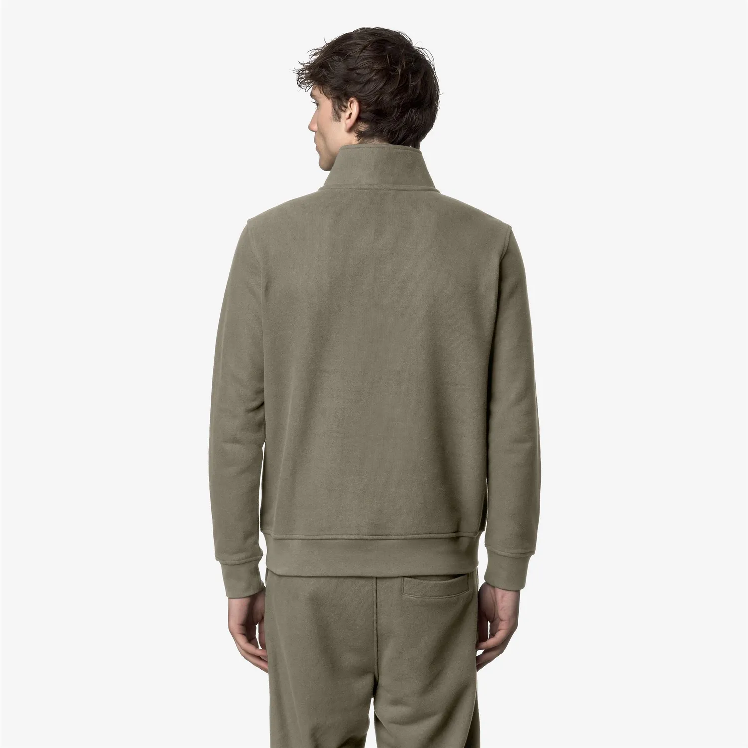 K-Way Finnick Heavy Fleece hanorac barbati verde