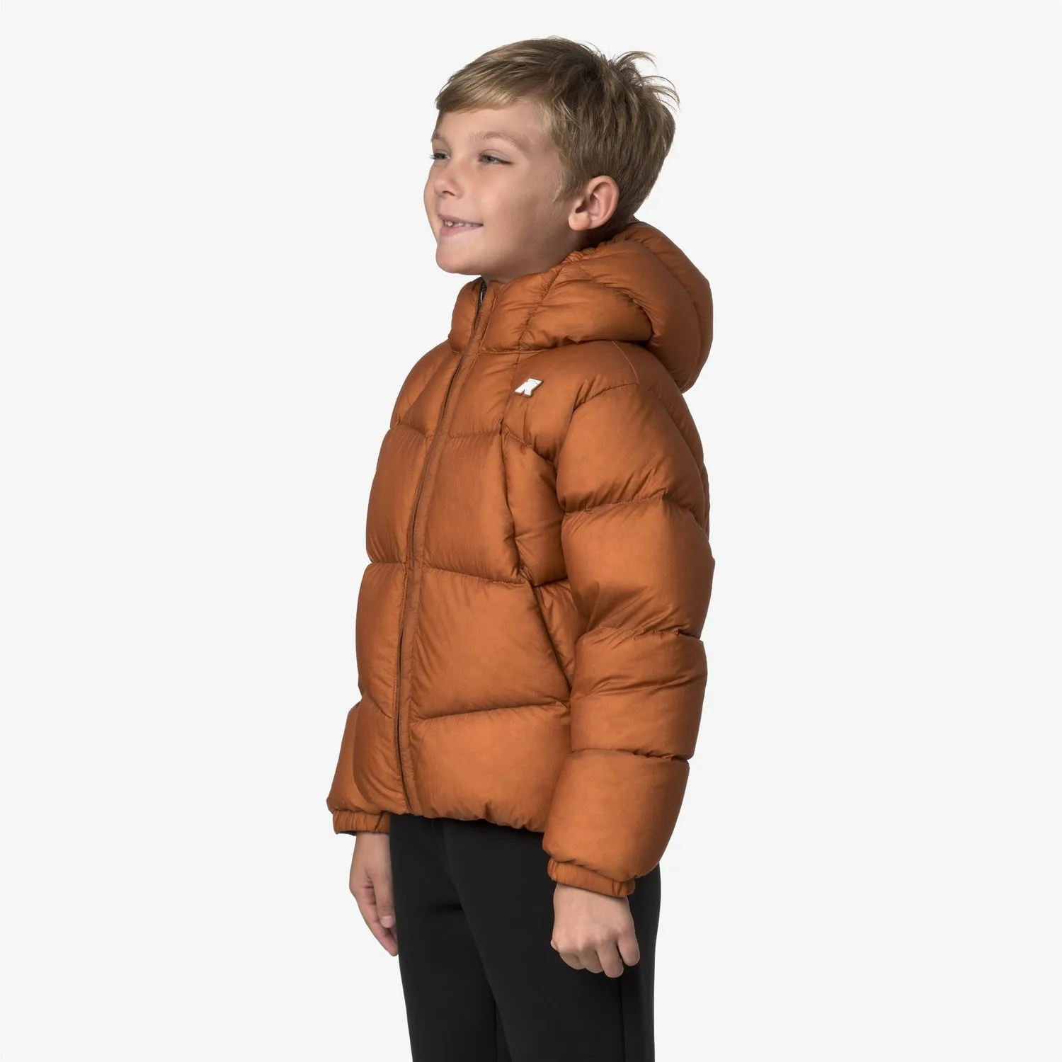K-Way P. Quill Thermo Light geaca baieti portocaliu puf