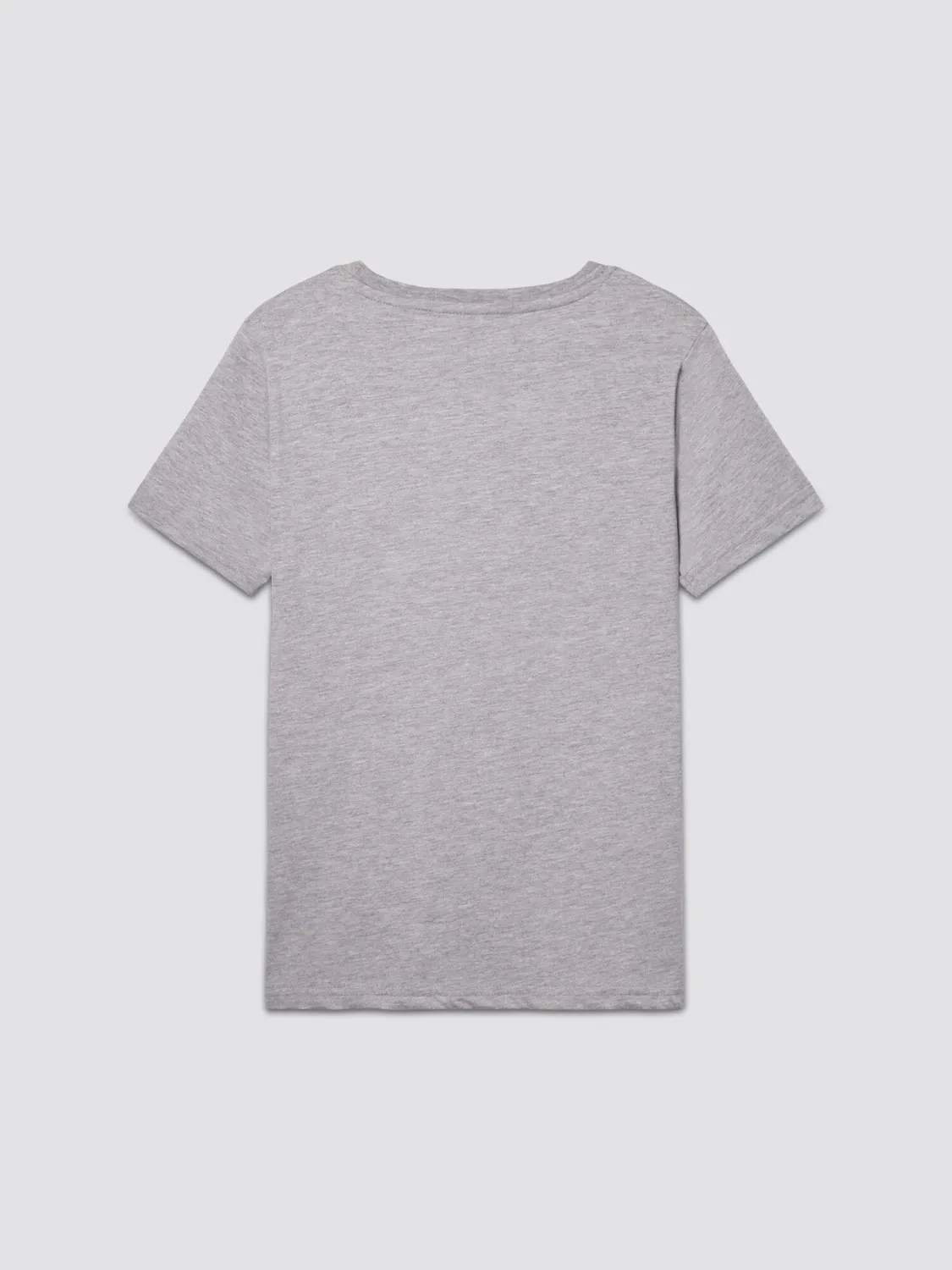 Alpha Industries Youth Basic Tee tricou gri heather bumbac