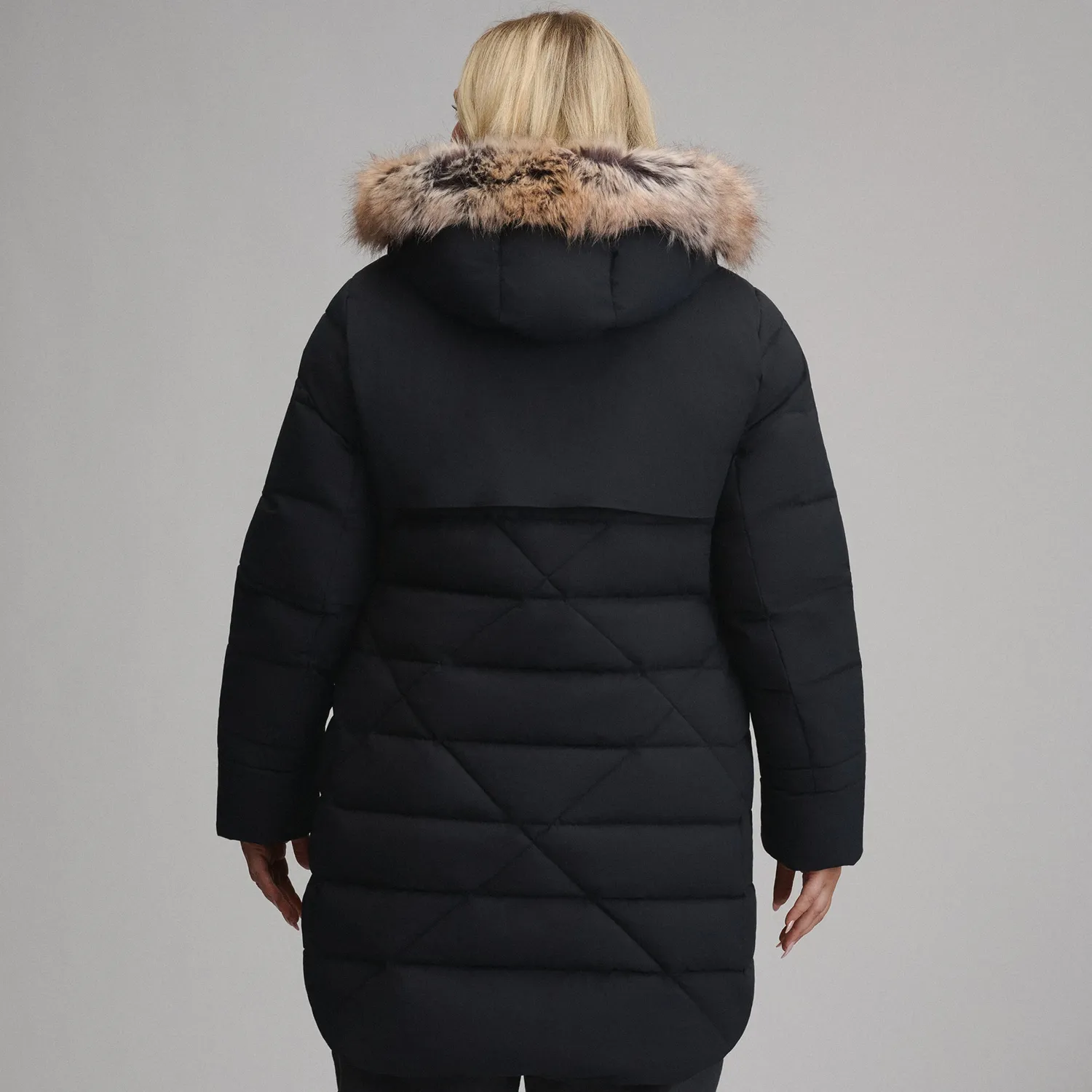Eddie Bauer Sun Valley Frost parka dama Neagra cu puf