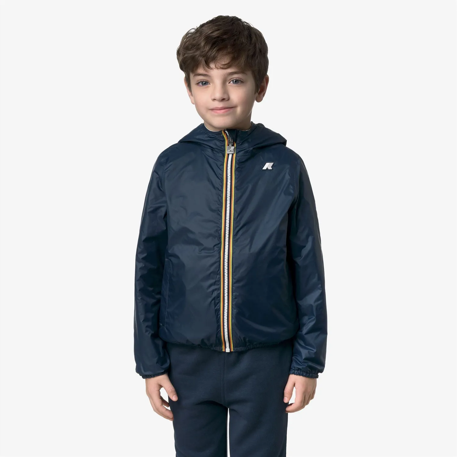 K-Way Jake K2145HW geaca baieti bej reversibila