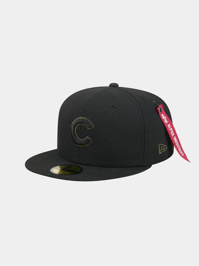 Alpha Industries Chicago Cubs 59FIFTY sapca neagra fitted