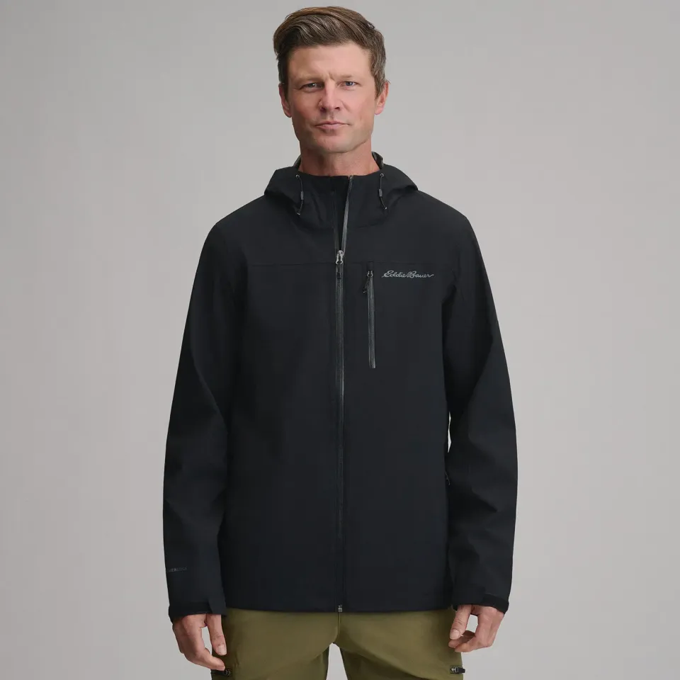 Eddie Bauer Cloud Cap geaca ploaie barbat Neagra stretch